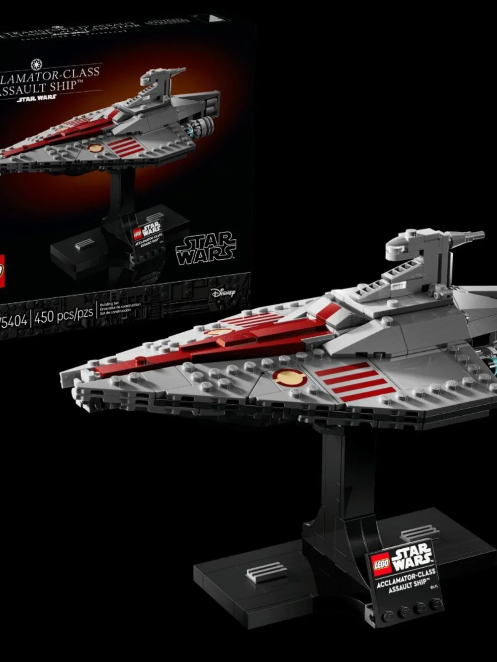 New & Sealed Lego Star Wars Acclamator Class Assault Ship Retired Set 75404
